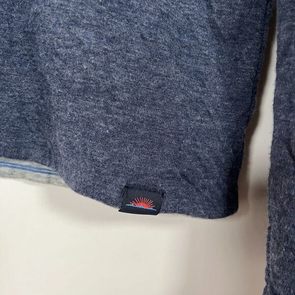 Faherty Cloud Cotton Reversible Crew Neck Shirt Large* Pima Cotton Blend - Picture 5 of 12